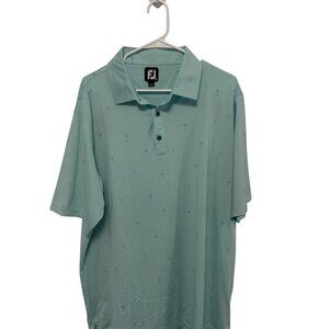 Men’s FootJoy Aqua Golf Polo Shirt.  Size XL